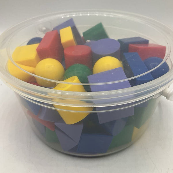 Bucket Of Plastic Shapes