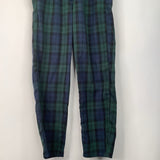 Size 8: H&M Blue/Green Plaid Pajama Pants