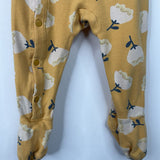 Size 3-6m: Tea Yellow Floral 1pc PJs