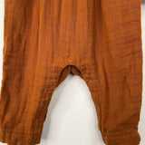 Size 3-6m: City Mouse Orange Romper