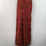 Size 6-7 (120): Hanna Andersson Red/Black Polka Dot Overalls