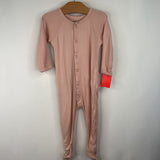 Size 12-18m: Goumi Pink 1pc Footy PJs