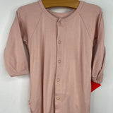 Size 9-12m: Goumi Pink 1pc Footy PJs