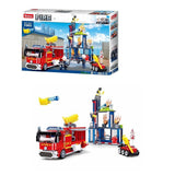 Fire Rescue 585pc Building Set -NEW
