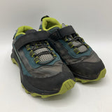 Size 13: Merrell Grey/Yellow Contrast Velcro Strap Sneakers