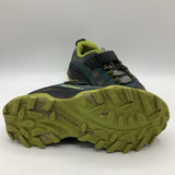 Size 13: Merrell Grey/Yellow Contrast Velcro Strap Sneakers