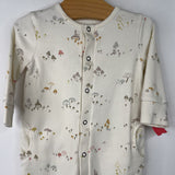 Size 3-6m: Pehr Creme Mushroom Print 1pc PJs