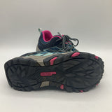 Size 13: Merrell Blue/Pink Lace-Up Sneakers