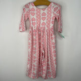 Size 12m Sweet Honey Pink Heart Long Sleeve Romper