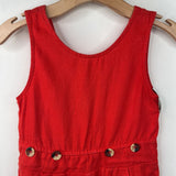 Size 10: Zara Red Tank Romper