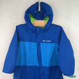 Size 2: Columbia Blue Zip-Up Rainsuit