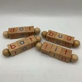 Wooden Spin & Read Books