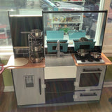 Kidkraft Wooden Farm To Table Play Kitchen w/Assorted Pots & Pans (retails $219)