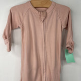 Size 3m: Goumi Pink 1pc Footy PJs