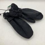 Size S: Lands End Black Snow Mittens