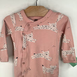 Size 0-3m: Tea Pink Leopard PJs 1PC