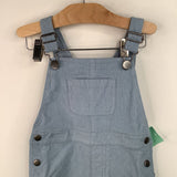Size 3 (90): Hanna Andersson Light Blue Corduroy Overalls