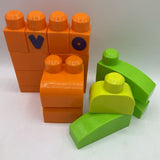 2 Gallon Bag Of Assorted Mega Blocks