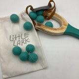 Little Lark Wooden Slingshot With Felt Ammo