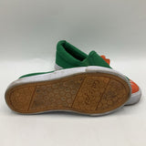 Size 8: Cat & Jack Green Dinosaur Slip-On Sneakers