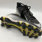 Size 3Y: Nike Black/White Lace-Up Soccer Cleats