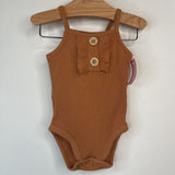 Size 9m: Pl Baby Brown Tank Onesie w/Bloomers