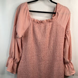 Size M: Angel Maternity Green Long Sleeve Dress