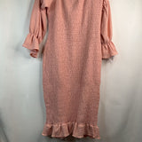 Size M: Angel Maternity Green Long Sleeve Dress