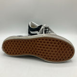 Size 5.5Y: Vans Black/White Lace Up Sneakers
