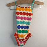 Size 3 (90): Hanna Andersson Pink/White Checkered 2pc Swimsuit