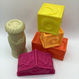 2 Gallon Bag Of Assorted Soft Building Blocks