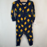 Size 12-18m (75): Hanna Andersson Blue Lemon Print 1pc PJs