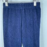 Size 6-7 (120): Hanna Andersson Blue Ribbed Legging