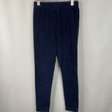 Size 6-7 (120): Hanna Andersson Blue Ribbed Legging