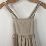 Size 8 (130): Hanna Andersson Creme Tank Dress