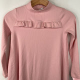 Size 8 (130): Hanna Andersson Light Pink Long Sleeve Dress