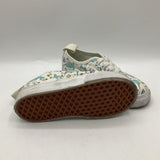 Size 7: Vans White/Blue Narwal Shoes