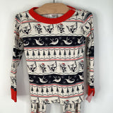 Size 4 (100): Hanna Andersson White/Black Nightmare Before Christmas 2pc PJs