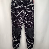 Size 14: Nike ACG Black/White Swirl Fleece Pants