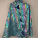 Size 2-3: Great Pretenders Green Metallic Dragon Cape