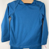 Size 4: REI Blue Base Layer 2pc Set