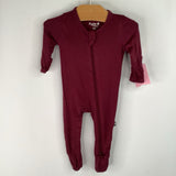 Size P: Kyte Red Footy PJs