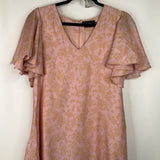 Size M: Hatch Pink/Orange Sun Dress