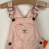 Size 2: OshKosh B'Gosh Pink Heart Overalls