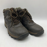 Size 4Y: Timberland Brown Leather Hiking Boots