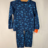 Size 3 REI Navy/Blue Forest Base Layer Set
