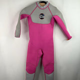 Size M: Find Sline Pink/Grey 1pc Wet Suit