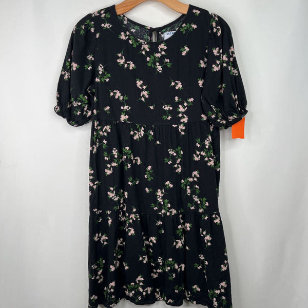Size 14-16: Old Navy Black Flower Short Sleeve Dress – Beanstalk Children's Resale Size 14-16: Old Navy Black Flower Short Sleeve Dress – Beanstalk Children's Resale