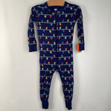 Size 3: Old Navy Blue Holiday Lights 1pc PJs