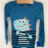 Size 5: Old Navy Blue Dinosaur 2pc PJs